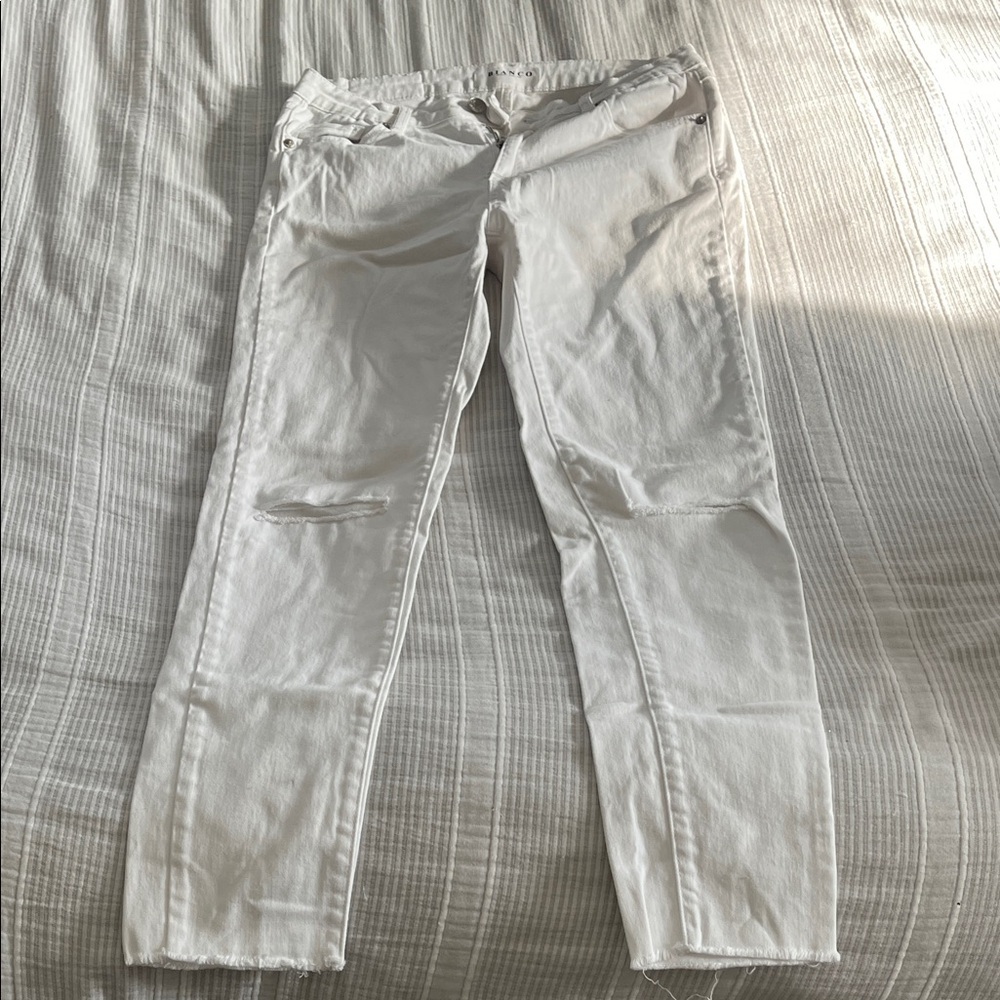 Elegant White Skinny Jeans for Women
